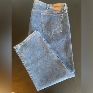 👖 Wrangler Men’s Big & Tall Blue Jeans – Classic Fit 👖